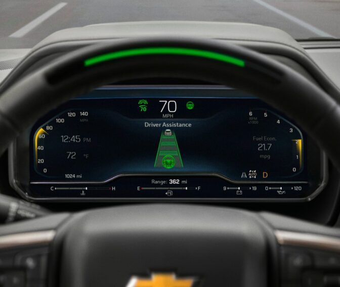 The 2023 Suburban now feature available Super Cruise. Always pay attention while driving and when using Super Cruise. Do not use a handheld device. Requires active Super Cruise plan or trial. Terms apply. Visit chevrolet.com/connectivity-technology/super-cruise for compatible roads and full details. Due to current supply-chain shortages, Super Cruise will have limited or late availability. Availability is subject is to change.