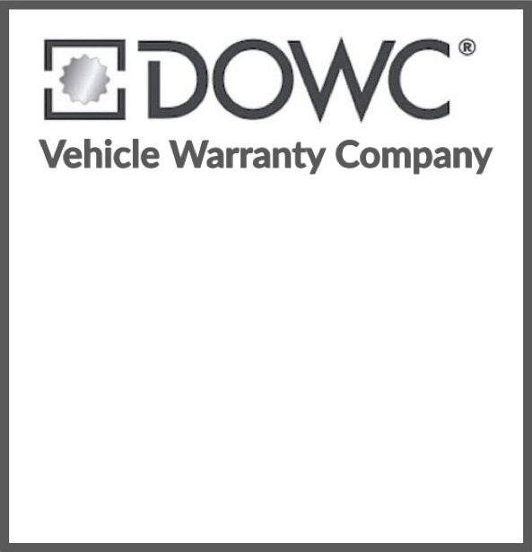 Dowc vehicle warrant company logo.