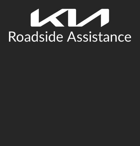 Kw roadside assistance logo on a black background.