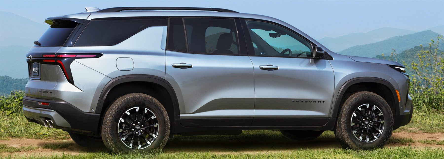 The 2020 chevrolet trailblazer is parked on a dirt road.