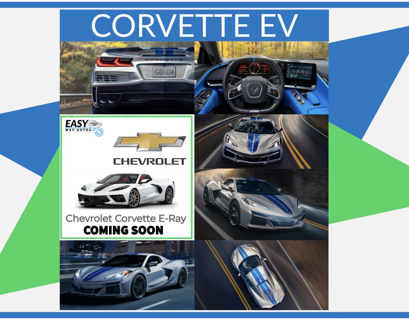 Chevrolet corvette ev coming soon.