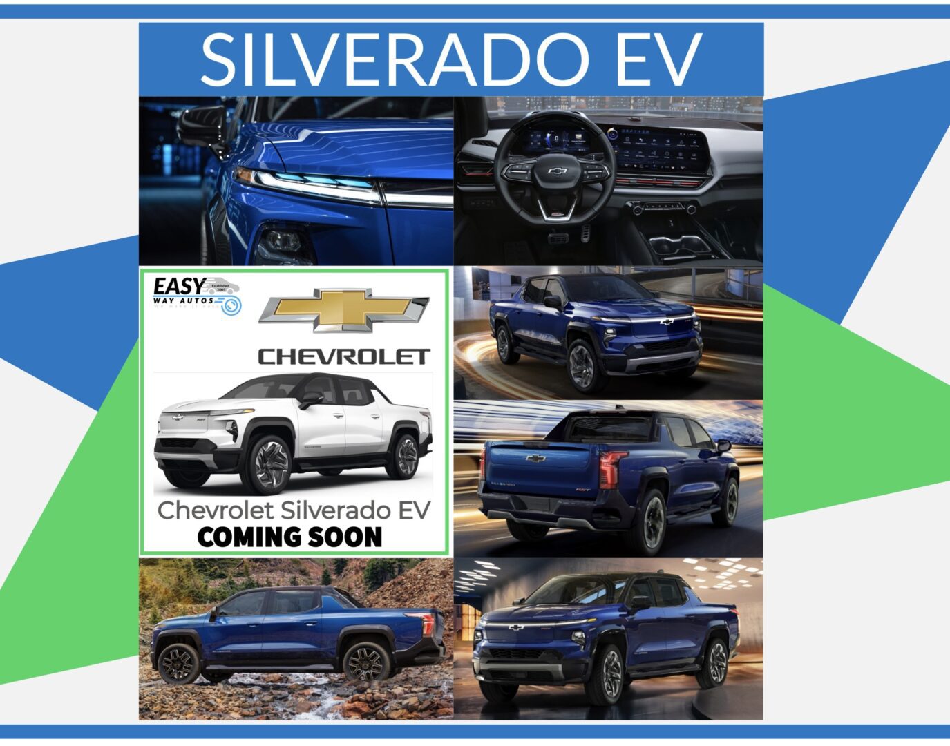 Chevrolet silverado ev coming soon.