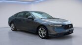 Gray Honda sedan in studio