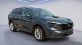 Gray Honda CR-V parked in showroom