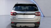 Rear view of silver Honda SUV