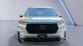 Front view of silver Honda SUV