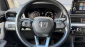 Honda steering wheel and dashboard