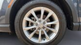 Close-up of Honda alloy wheel and tire