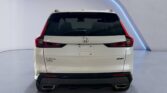 Rear view of white Honda CR-V Sport