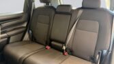 Rear car bench seat with seatbelts