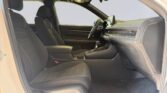 Modern car interior with seats and dashboard