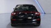 Rear view of black Honda Civic sedan