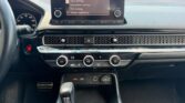 Car interior dashboard with infotainment screen