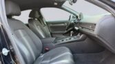 Front seats and dashboard of modern car