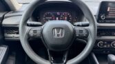 Honda steering wheel and dashboard interior
