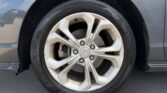 Close-up of Honda alloy wheel and tire