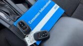 Car keys on 2023 consumer information booklet
