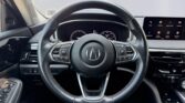 Acura steering wheel and dashboard interior