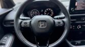 Honda steering wheel and dashboard interior
