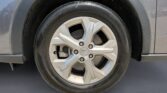 Silver Honda alloy wheel and tire