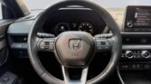 Honda steering wheel and dashboard interior