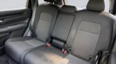 Rear cloth car seats with headrests
