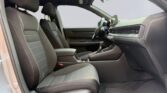 Front interior of modern car with sunroof