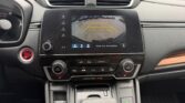 Car infotainment display showing backup camera view