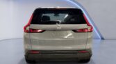 Rear view of silver Honda CR-V SUV