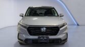 Silver Honda SUV front view