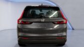 Rear view of gray Honda CR-V SUV