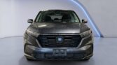 Front view of dark gray compact SUV