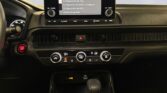 Car center console with infotainment screen