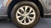 Close-up of Honda alloy wheel and tire