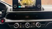 Car dashboard with rearview camera display