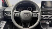 Honda steering wheel and dashboard interior