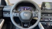 Honda steering wheel with dashboard and infotainment