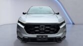 Front view of silver Honda SUV