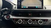 Car dashboard with backup camera display