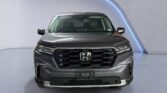 Front view of gray Honda SUV