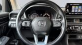 Honda steering wheel and dashboard interior