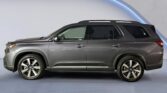 Gray mid-size SUV side profile