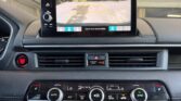 Car dashboard with rearview camera display