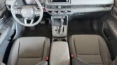 Honda car front interior with dashboard and seats