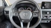 Honda steering wheel and dashboard interior